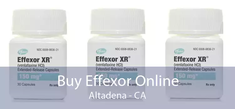 Buy Effexor Online Altadena - CA