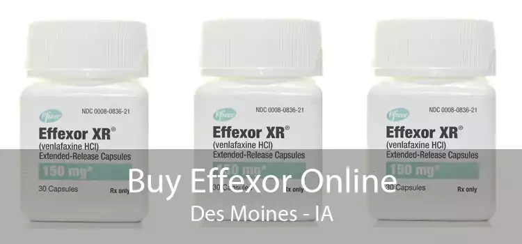 Buy Effexor Online Des Moines - IA