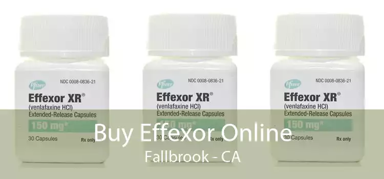 Buy Effexor Online Fallbrook - CA