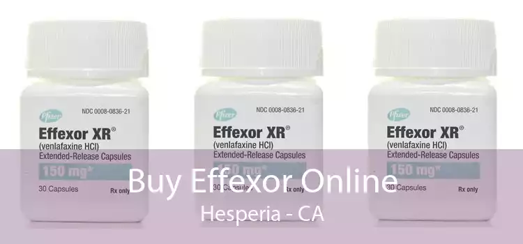 Buy Effexor Online Hesperia - CA