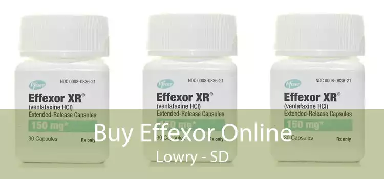 Buy Effexor Online Lowry - SD